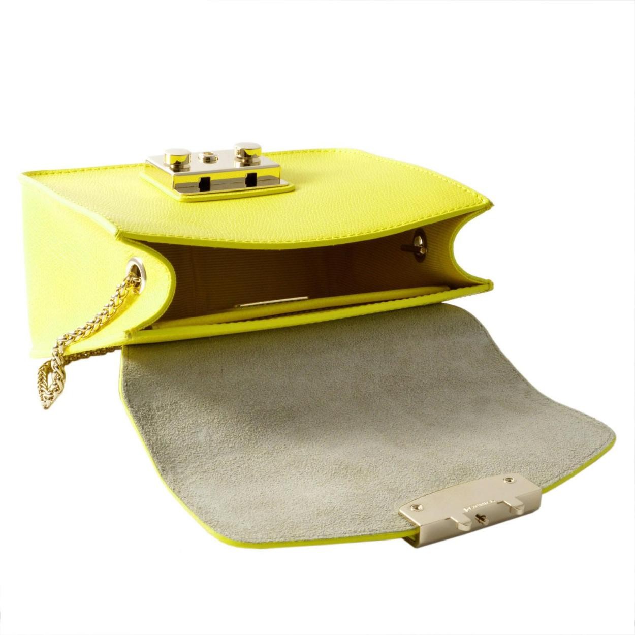 フルラ FURLA 903823 GIALLO BGZ7 ARE メトロポリス ミニ チェーン ショルダーバッグ METROPOLIS MINI