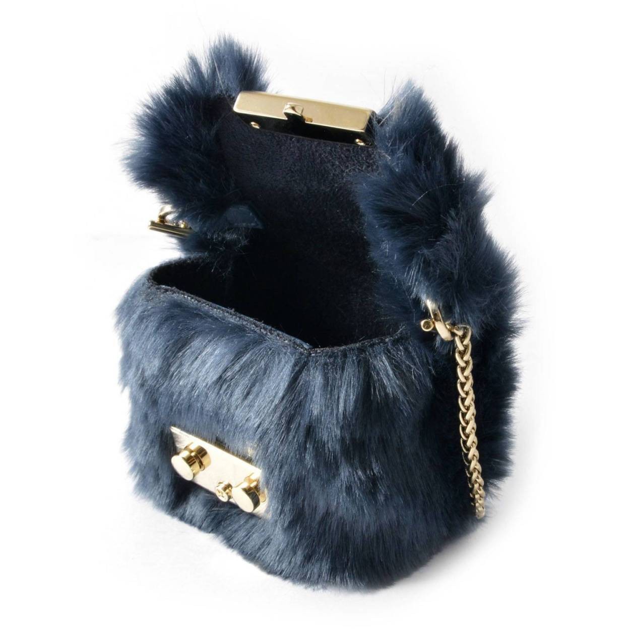 フルラ FURLA 903283 AVIO SCURO EO40 EPD メトロポリス ミニ チェーン ハンドバッグ ミニポーチ METROPOLIS MINI  POUCH