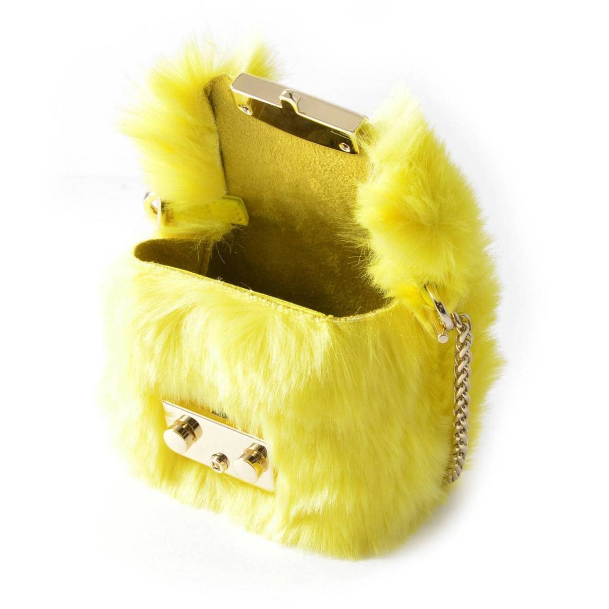 フルラ FURLA 903284 GIALLO EO40 EPD メトロポリス ミニ チェーン ハンドバッグ ミニポーチ METROPOLIS MINI  POUCH