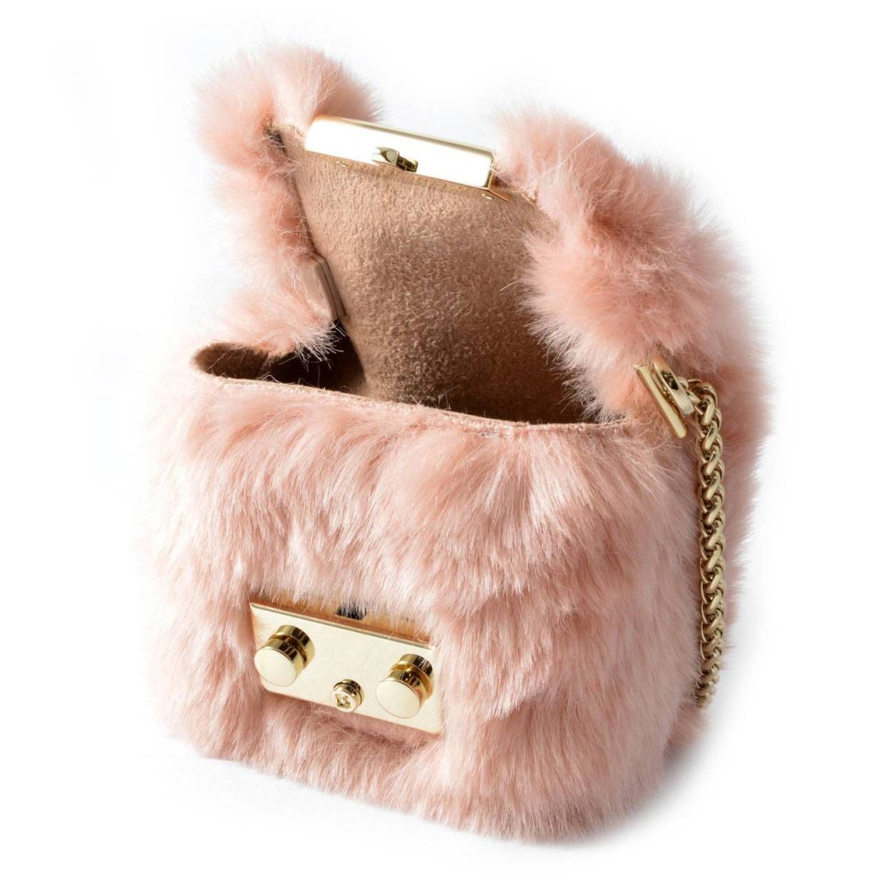 フルラ FURLA 903285 MOONSTONE EO40 EPD メトロポリス ミニ チェーン ハンドバッグ ミニポーチ METROPOLIS MINI  POUCH