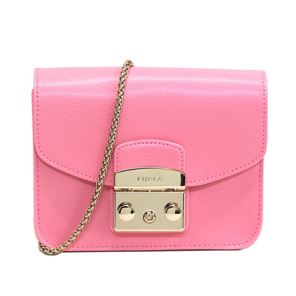 フルラ FURLA 914337 ROSA QUARZO BGZ7 ARE メトロポリス ミニ チェーン ショルダーバッグ METROPOLIS MINI