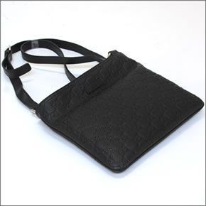 グッチ グッチシマ  メッセンジャーバッグ クロスボディ スモール ブラック ≪2014AW≫ 201538 BNX1G 1000
