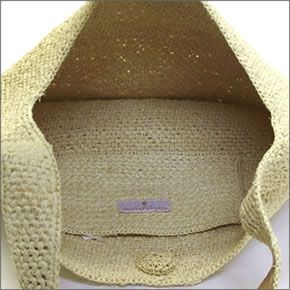 ヘレンカミンスキー Loto/Natural  ≪2015SS≫ロト ラフィア製 手編み ショルダー・トートバッグ かごバッグ