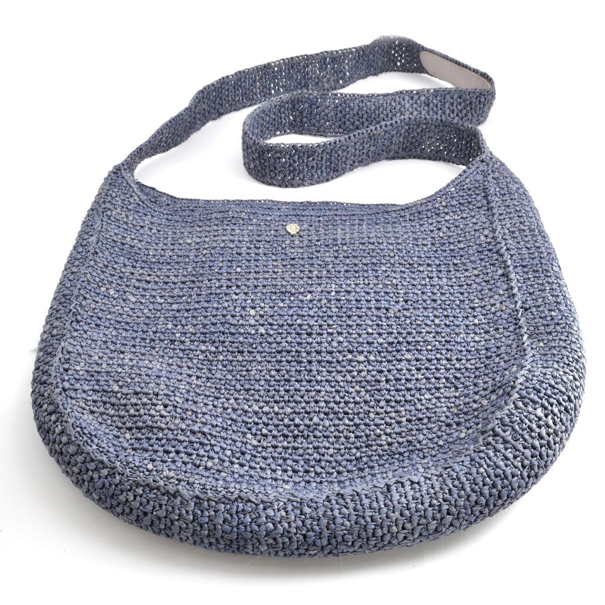 ヘレンカミンスキー HELEN KAMINSKI Rhode Denim ≪2016SS≫ラフィア製 手編み ショルダーバッグ ナナメ掛け かごバッグ