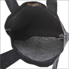 ハンティングワールド DENIM TOTE デニム ショルダー・トートバッグ　Ｍサイズ ブラック DT M 132 BLK