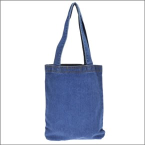 ハンティングワールド DENIM TOTE デニム ショルダー・トートバッグ　Sサイズ インディゴブルー DT S 131 BLU