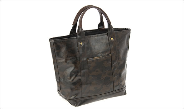 ハンティングワールド  迷彩柄 カモフラージュ トートバッグ ブラウン系 7091-507 PREMIUM CAMOUFLAGE/CAM
