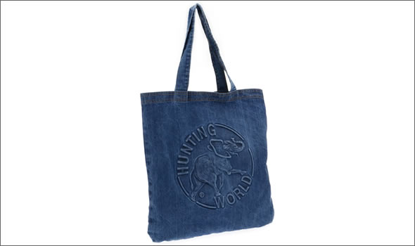 ハンティングワールド ≪取り寄せ商品≫DENIM TOTE デニム ショルダー・トートバッグ　Ｌサイズ インディゴブルー DT-L-131 DENIM TOTE/BLU