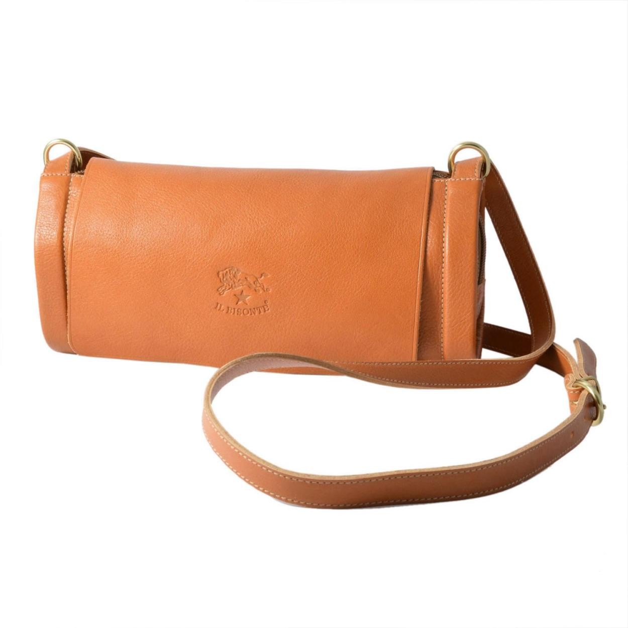イルビゾンテ IL BISONTE A1464 P 145 Caramel ショルダーバッグ ポシェット CROSSBODY