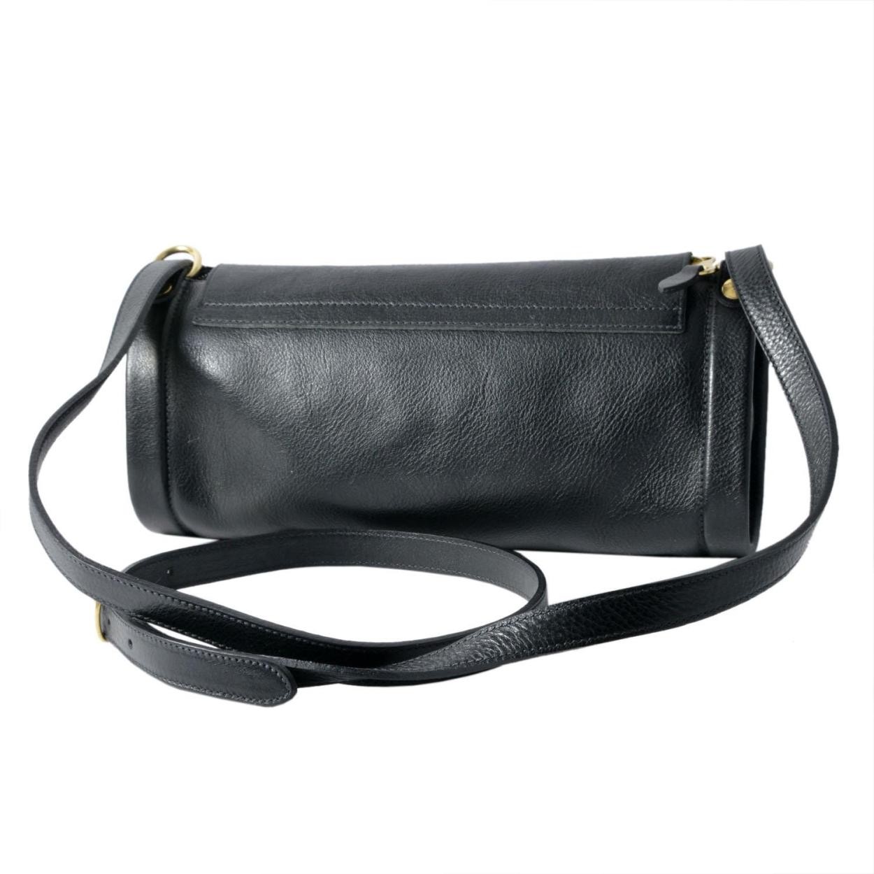 イルビゾンテ IL BISONTE A1464 P 153 Nero ショルダーバッグ ポシェット CROSSBODY