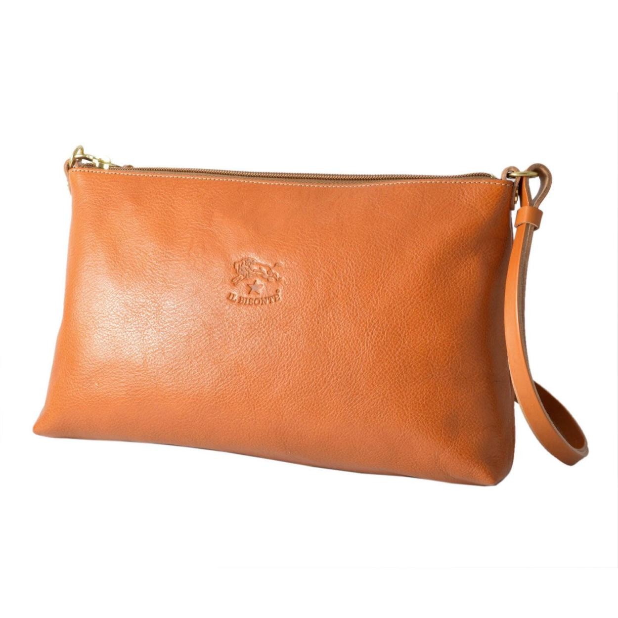 イルビゾンテ IL BISONTE A1674 P 145 Caramel 2WAY ショルダーバッグ クロスボディ SHOULDER