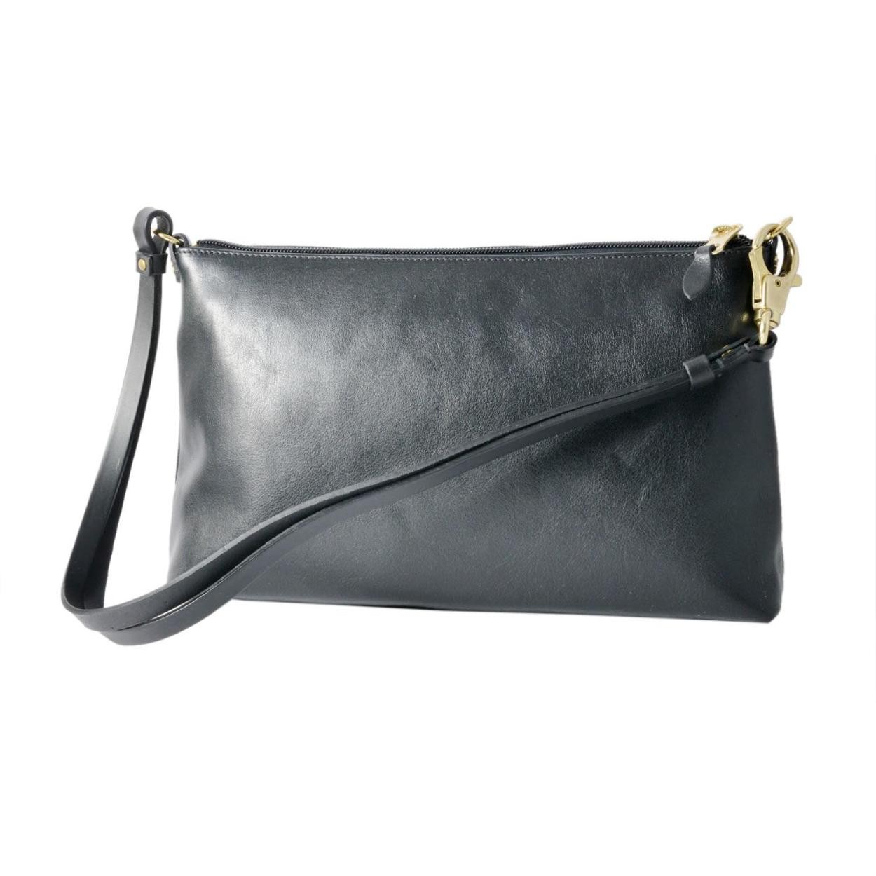 イルビゾンテ IL BISONTE A1674 P 153 Nero 2WAY ショルダーバッグ クロスボディ SHOULDER