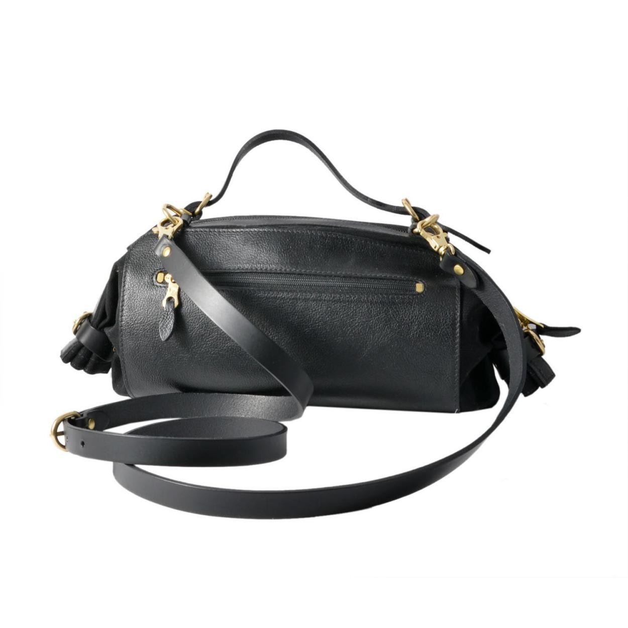 イルビゾンテ IL BISONTE A2235 T T016 Nero/Nero 2WAY キャンディ ショルダーバッグ ハンドバッグ HANDBAG