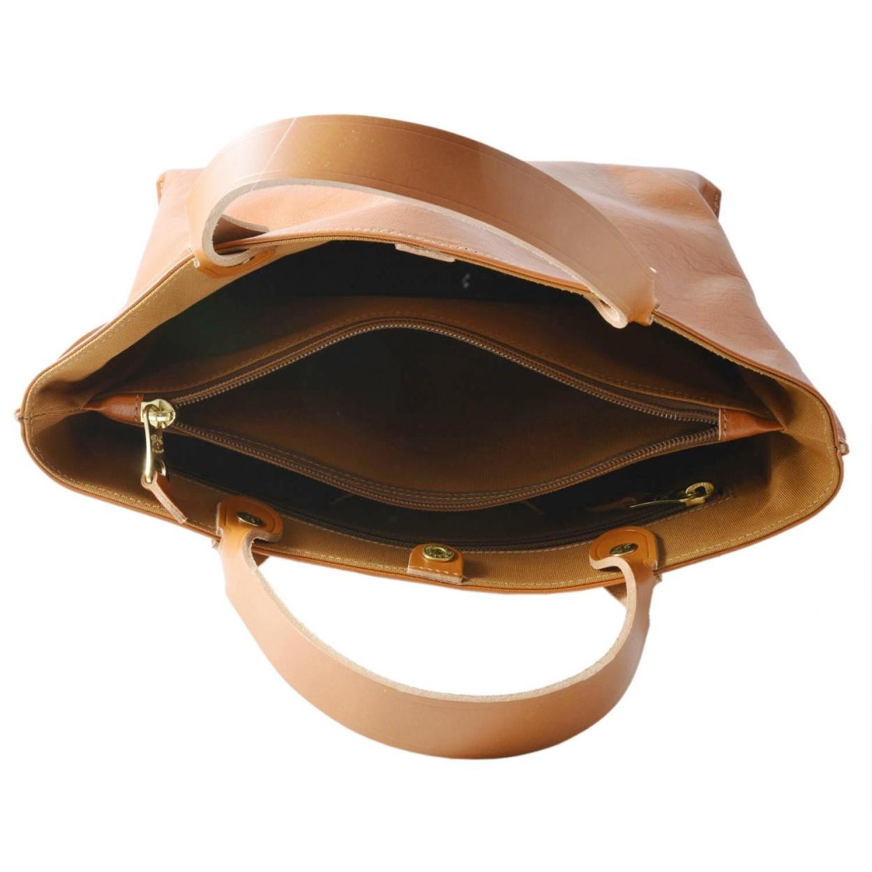 イルビゾンテ IL BISONTE A2307 P 145 Caramel トートバッグ ハンドバッグ HANDBAG