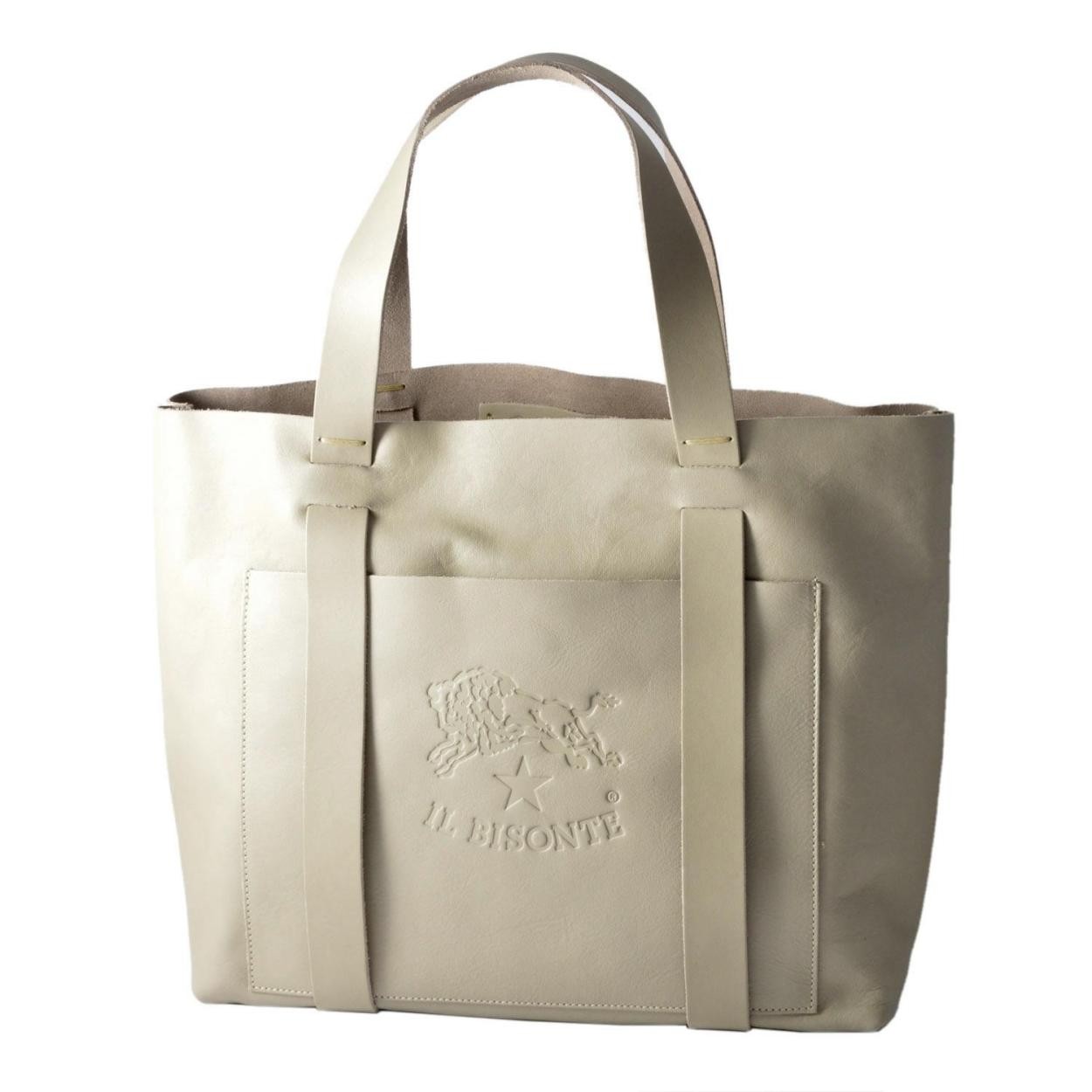 イルビゾンテ IL BISONTE A2591 P 810 Taupe トートバッグ ハンドバッグ TOTE