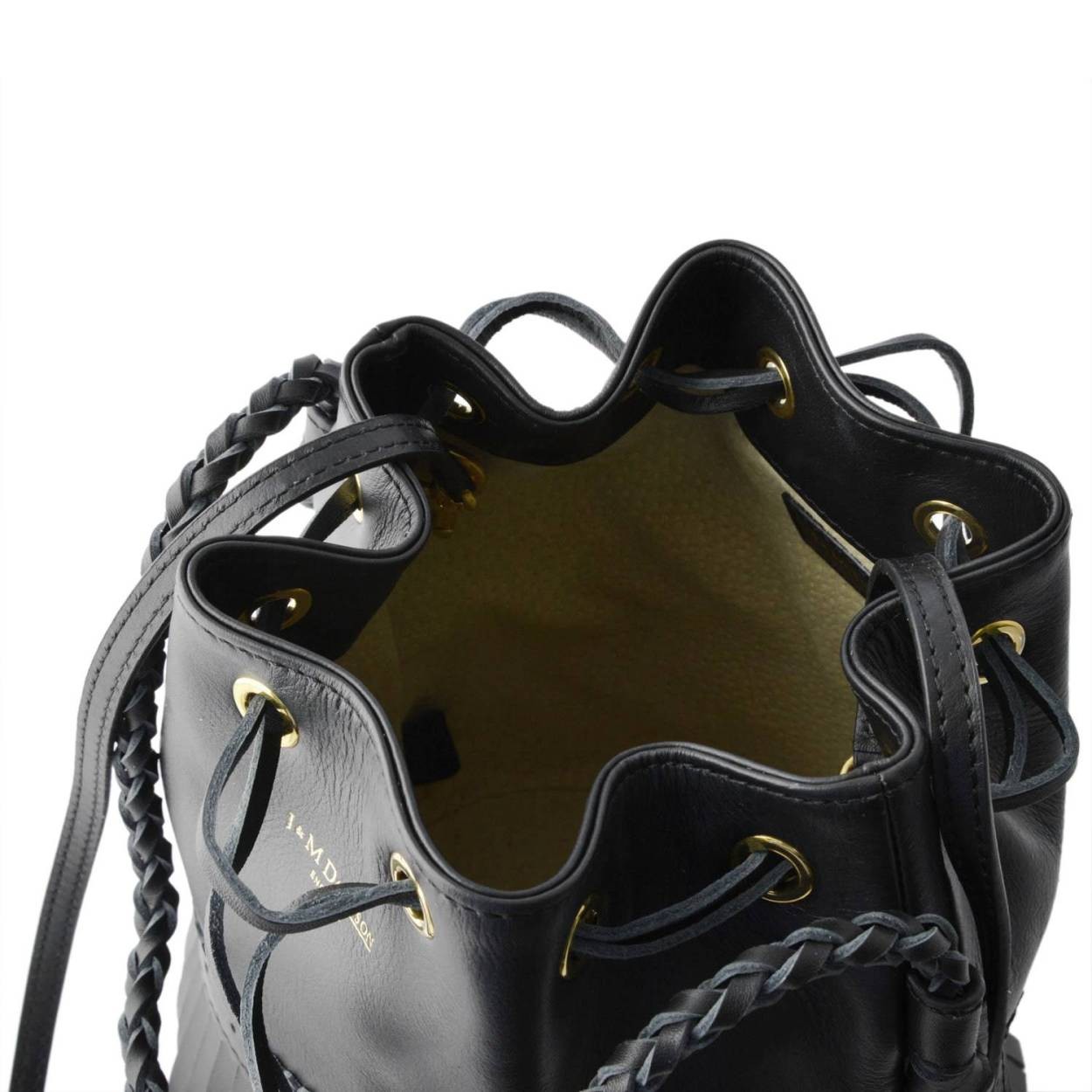 ジェイアンドエムデヴィッドソン J&M DAVIDSON  1355 7314 9990 BLACK カーニバル M フリンジ 巾着型 2WAY ショルダーバッグ CARNIVAL M