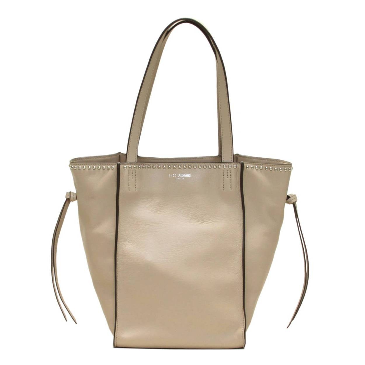 ジェイアンドエムデヴィッドソン J&M DAVIDSON  1531N 7314 6040 SAHARA BEIGE ベル ミニ ウィズ スタッズ スクエア型 変形 トートバッグ BELLE MINI WITH STUDS