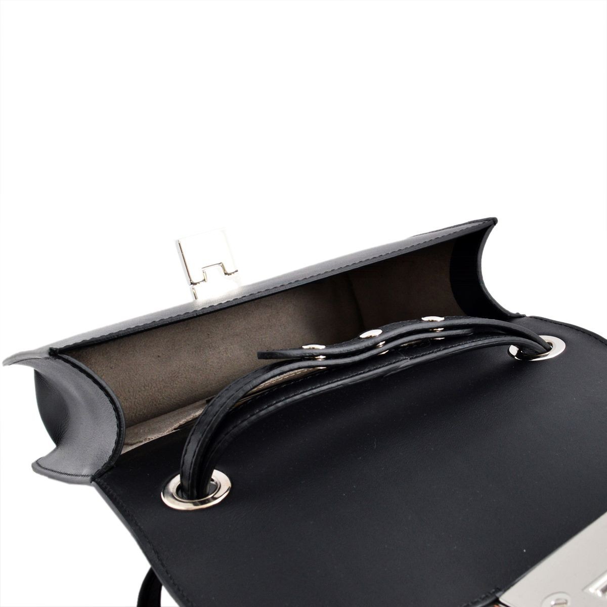 ジミーチュウ JIMMY CHOO REBEL/SQM 142 BLACK スクエア ミニ 2WAY ショルダーバッグ クロスボディ