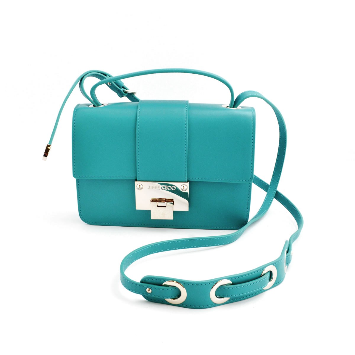 ジミーチュウ JIMMY CHOO REBEL/SQM 161 MALIBU スクエア 2WAY ハンドバッグ ショルダーバッグ クロスボディ