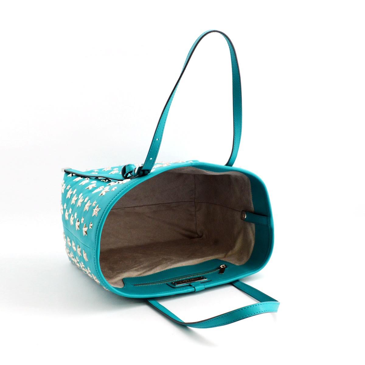 ジミーチュウ JIMMY CHOO SASHA/M/CST 161 MALIBU スタースタッズ ショルダー・トートバッグ