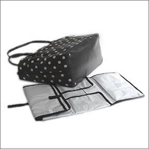 ケイトスペード Cedar Street Dot Francis Baby Bag オムツ替えマット付 ドット柄 マザーズバッグ ベビーバッグ  ≪2014AW≫ PXRU5125 096 Black/Deco Beige