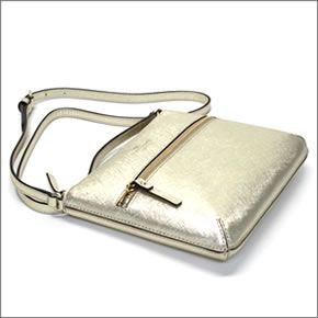 ケイトスペード CEDAR STREET tenley ミニ・ショルダーバッグ クロスボディ サフィアーノレザー ≪2015SS≫  PWRU3870 711 Gold