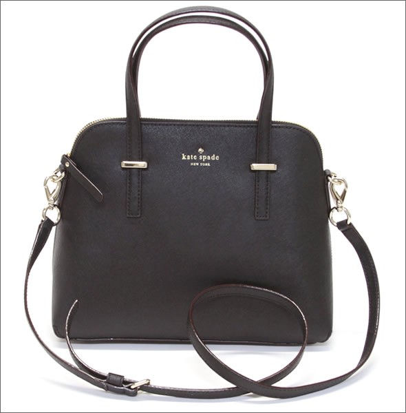 ケイトスペード CEDAR STREET Maise 2WAY ショルダー・ハンドバッグ サフィアーノレザー ≪2015SS≫ PXRU4471 001 Black