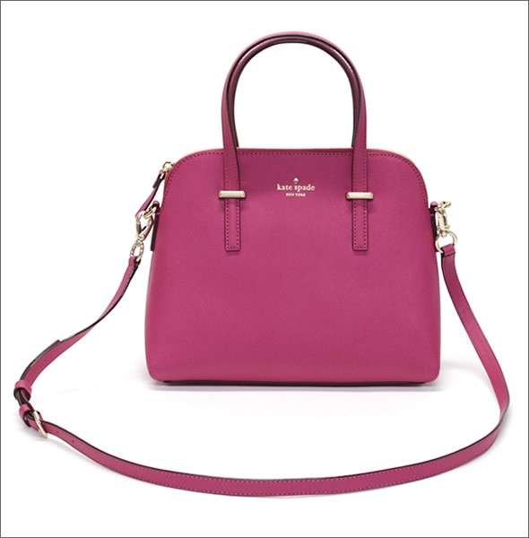 ケイトスペード CEDAR STREET Maise 2WAY ショルダー・ハンドバッグ サフィアーノレザー ≪2015SS≫ PXRU4471 698 Sweertheart Pink