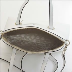 ケイトスペード CEDAR STREET Maise 2WAY ショルダー・ハンドバッグ サフィアーノレザー ≪2015SS≫ PXRU4471 125 Bright White