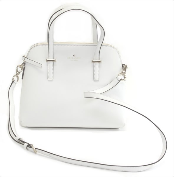 ケイトスペード CEDAR STREET Maise 2WAY ショルダー・ハンドバッグ サフィアーノレザー ≪2015SS≫ PXRU4471 125 Bright White