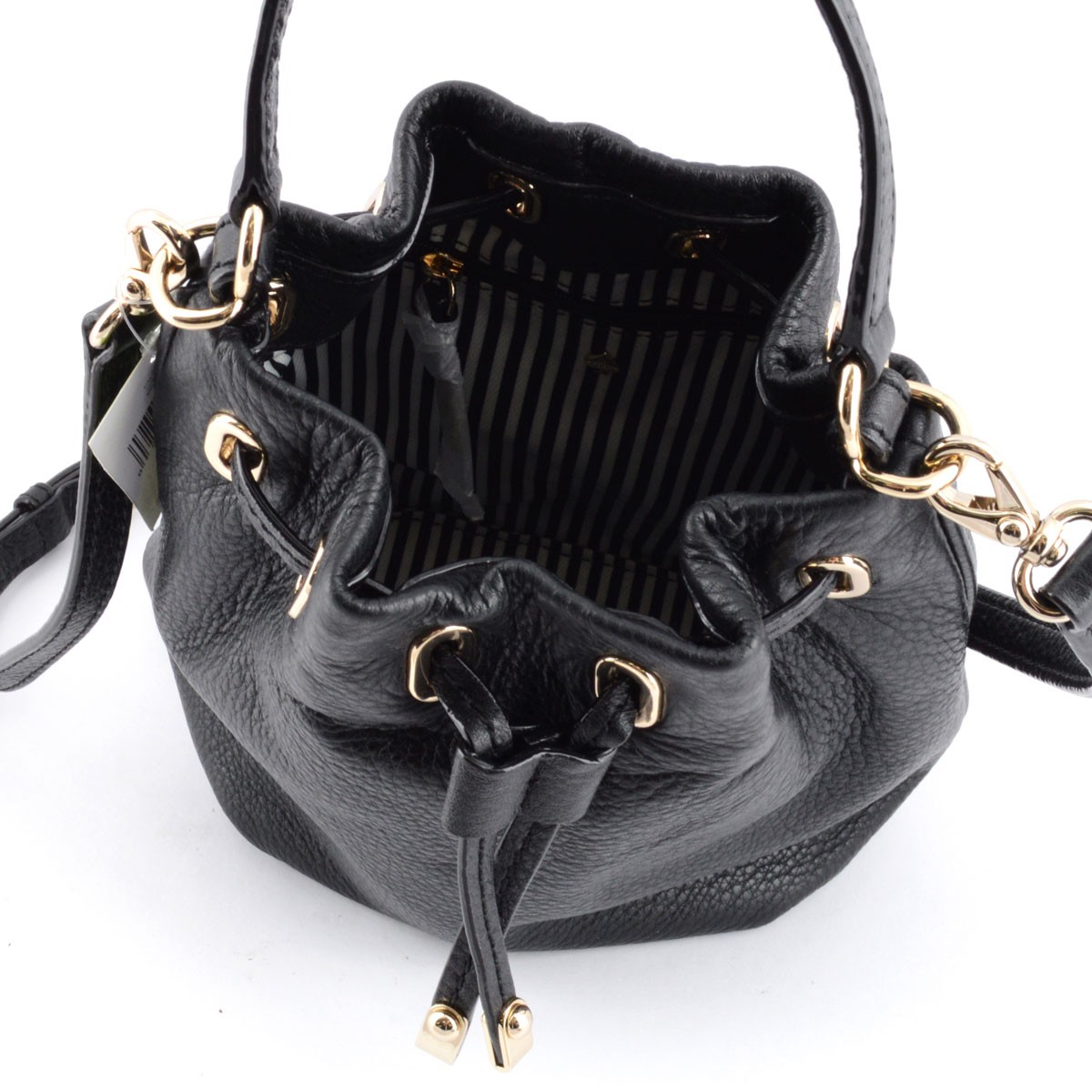 ケイトスペード Kate Spade PWRU4352 001 Black Cobble Hill Wyatt 巾着ポシェット ミニショルダーバッグ