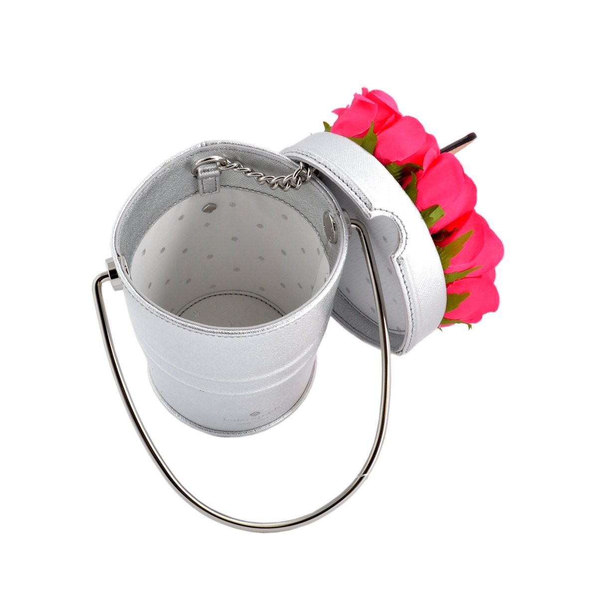 ケイトスペード Kate Spade PXRU6634 974 Multi バケツいっぱいのバラの花モチーフ ハンドバッグ Rose-Colored Glasses Rose Pail