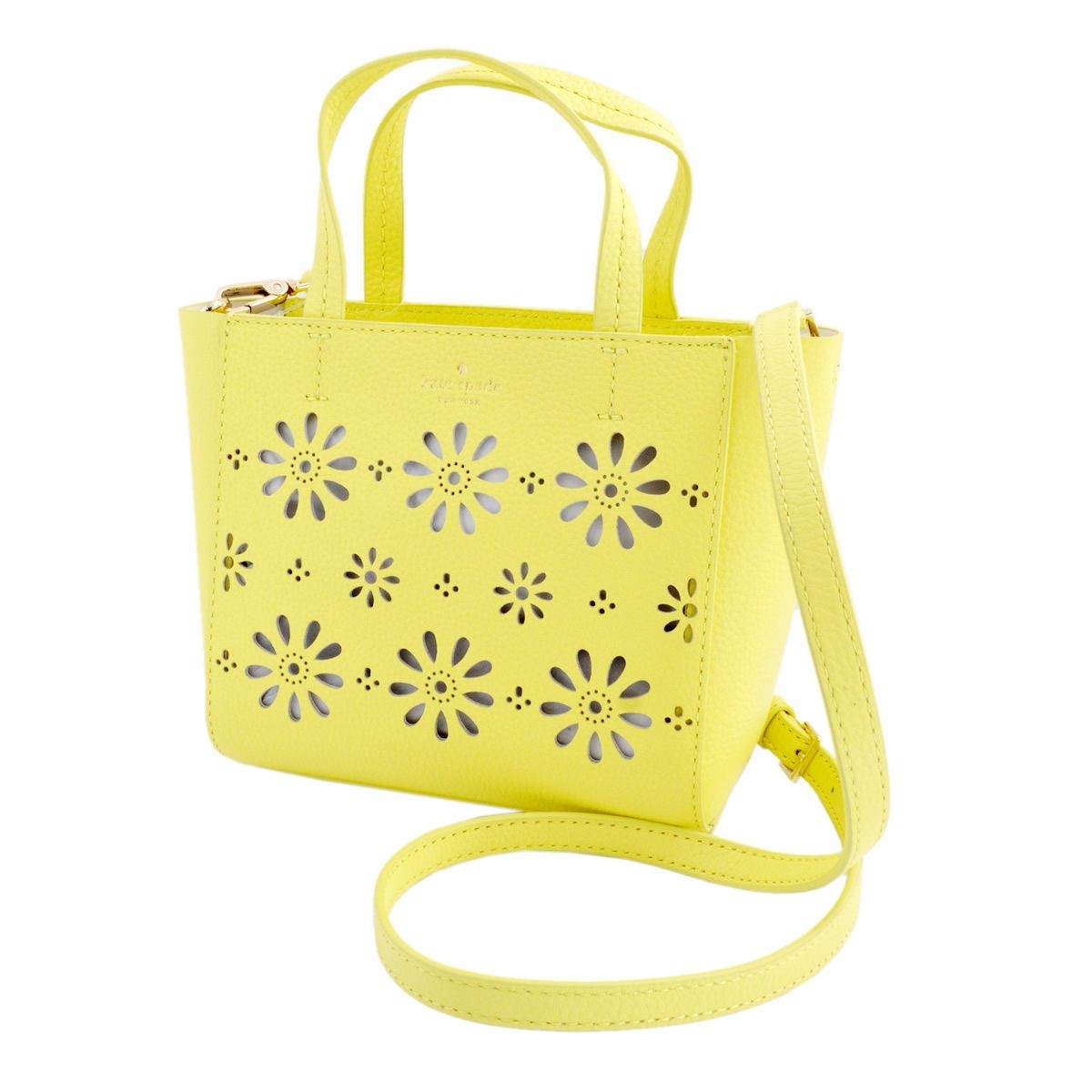 ケイトスペード Kate Spade PXRU6554 777 Lemonade デイジー カットアウトデザイン 2WAY ショルダー ハンドバッグ Faye Drive Small Hallie