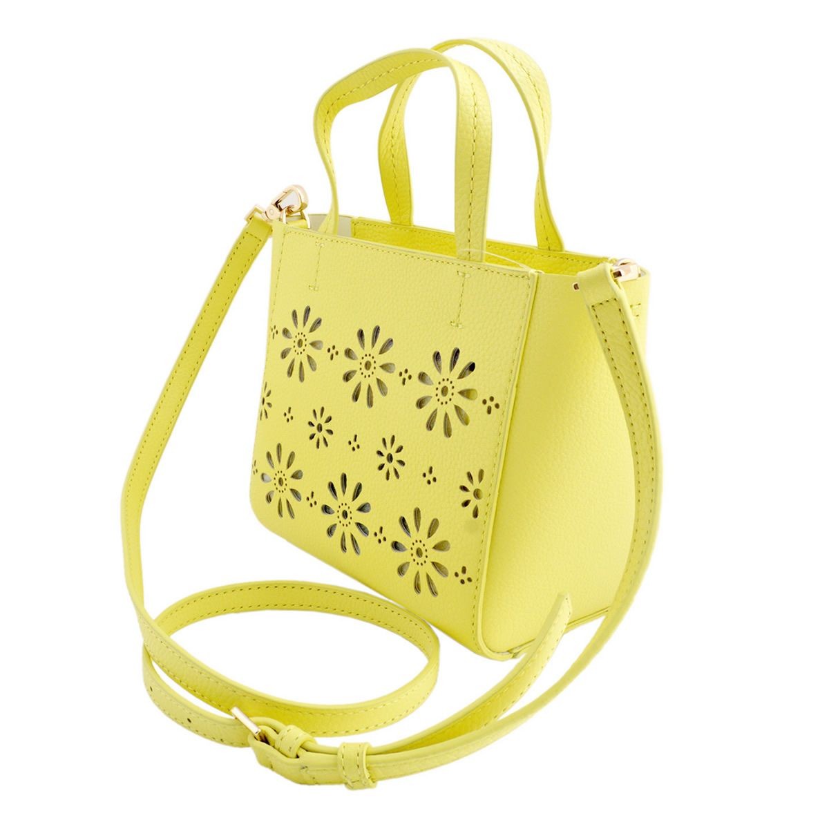ケイトスペード Kate Spade PXRU6554 777 Lemonade デイジー カットアウトデザイン 2WAY ショルダー ハンドバッグ Faye Drive Small Hallie