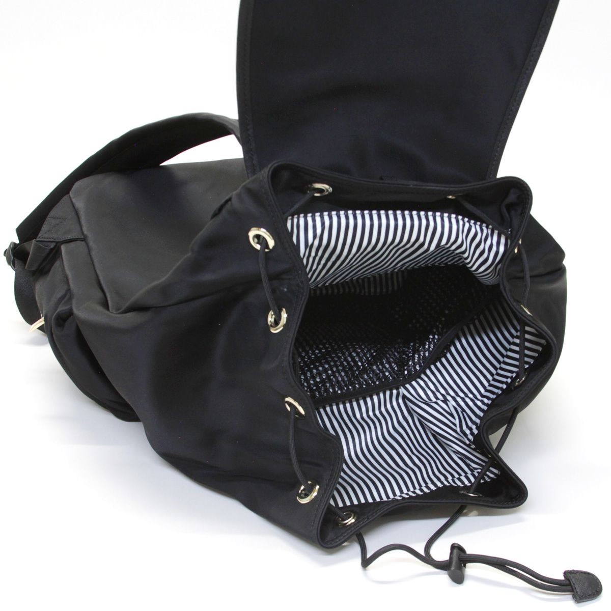 ケイトスペード Kate Spade PXRU5732 001 Black ナイロン リュックサック バックパック Classic Nylon Clay