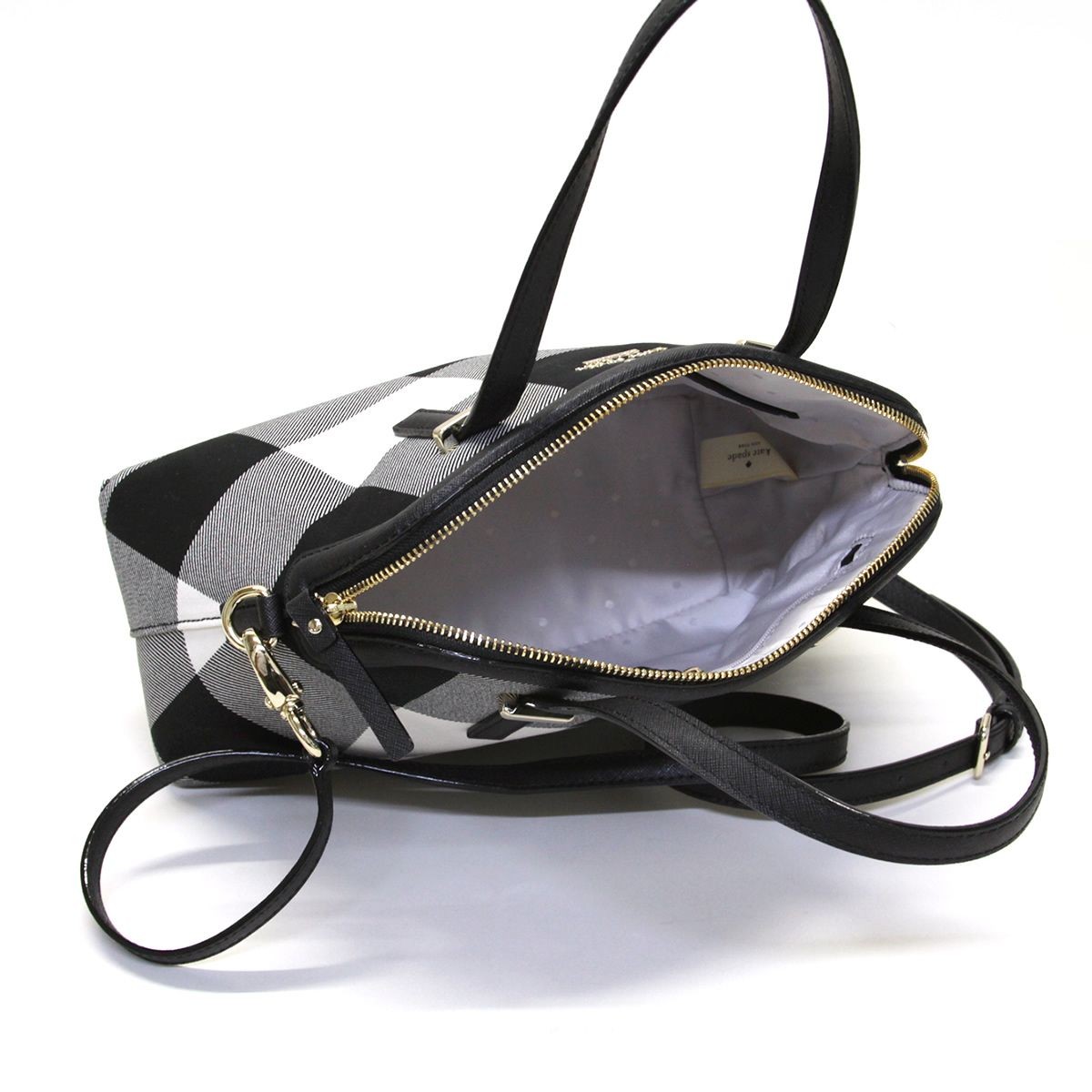 ケイトスペード Kate Spade PXRU6958 264 Light Shale Multi チェック柄 2WAY ショルダー ハンドバッグ Cedar Street Plaid Maise