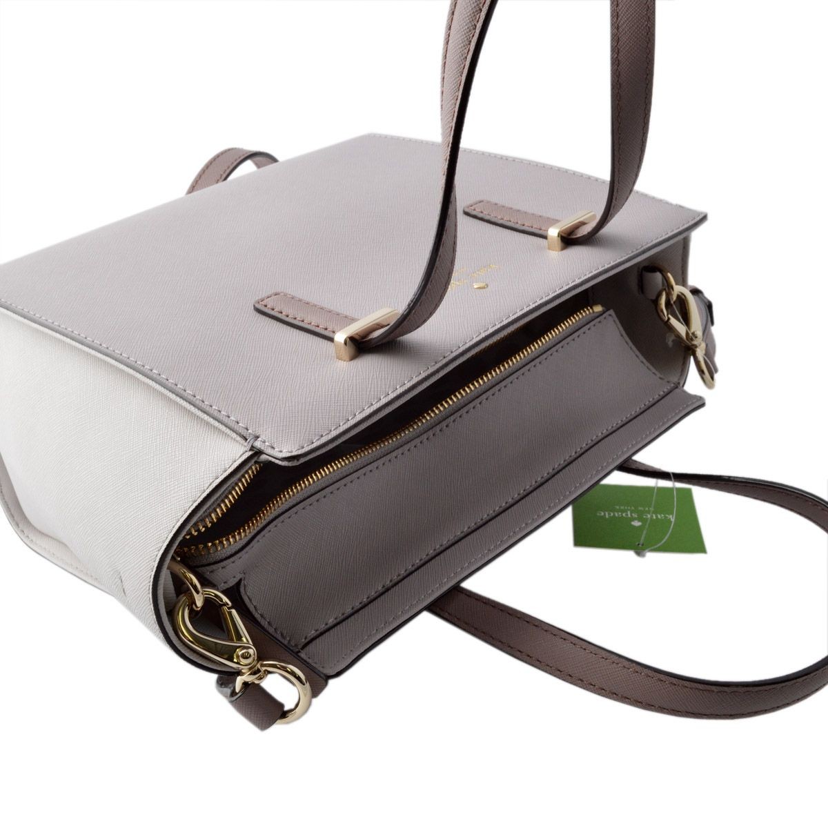 ケイトスペード Kate Spade PXRU5491 151 バイカラー 2WAY ショルダー ハンドバッグ CEDAR STREET small hayden