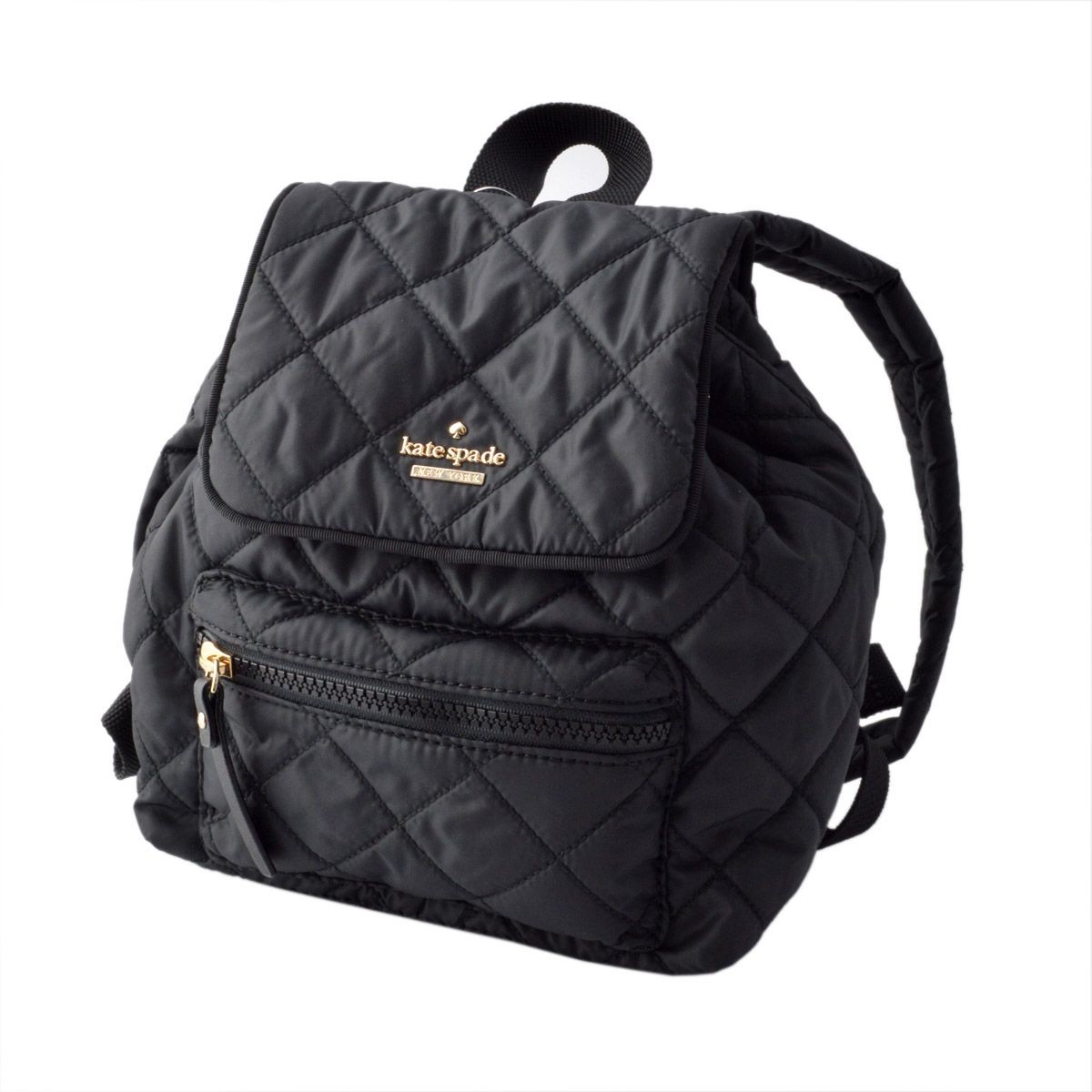 ケイトスペード Kate Spade PXRU7105 001 キルティングナイロン リュックサック バックパック RIDGE STREET matty