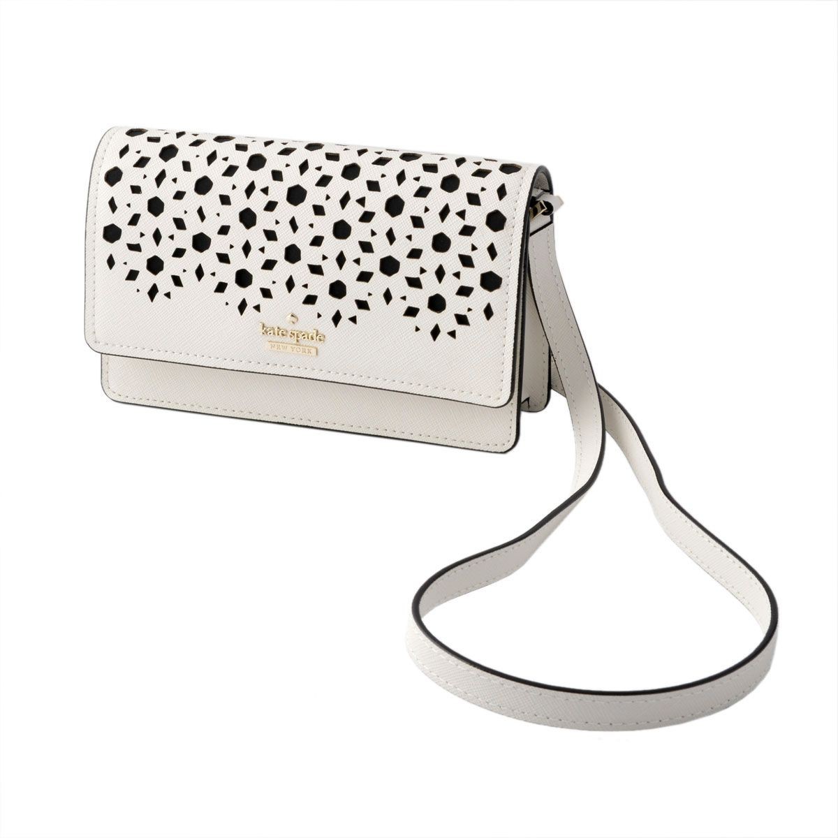 ケイトスペード Kate Spade PWRU5572 139 ランタンモチーフ ミニクラッチ ショルダーバッグ CAMERON STREET PERFORATED arielle