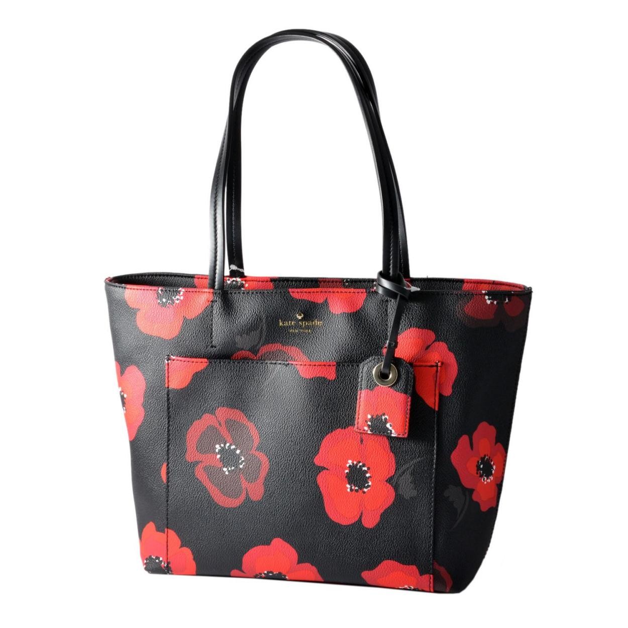 ケイトスペード Kate Spade PXRU8040 098 ポピープリント ショルダー・トートバッグ （A４サイズ対応） HYDE LANE POPPIES small riley