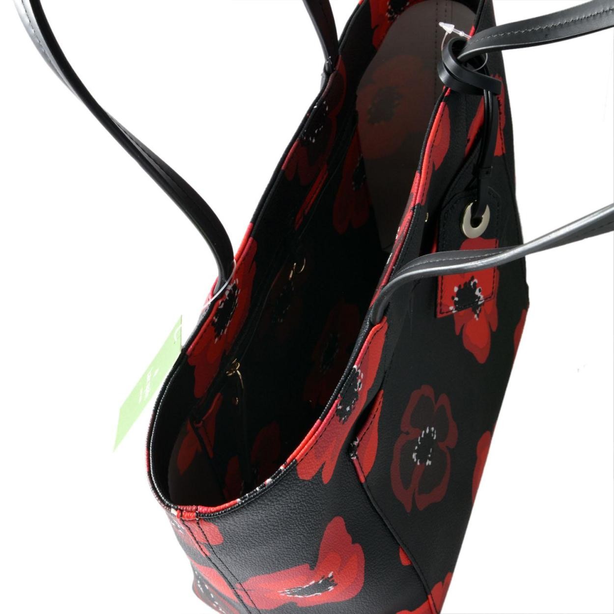 ケイトスペード Kate Spade PXRU8040 098 ポピープリント ショルダー・トートバッグ （A４サイズ対応） HYDE LANE POPPIES small riley