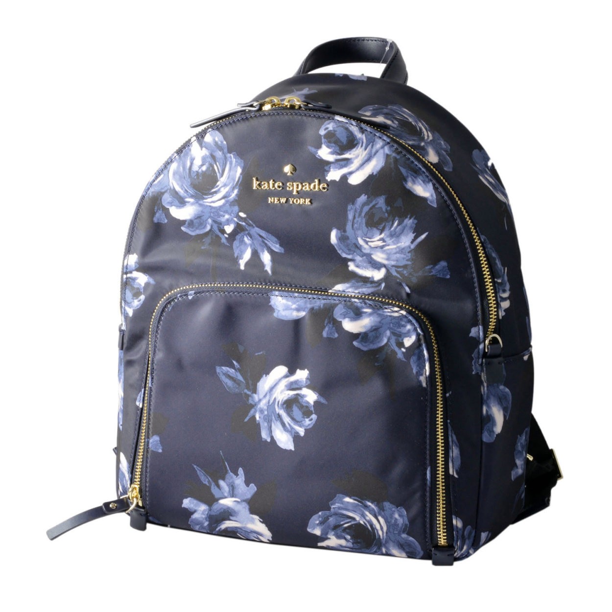 ケイトスペード Kate Spade PXRU8485 485 ローズプリント ナイロン リュックサック バックパック （A４サイズ対応） WATSON LANE NIGIHT ROSE Hartley