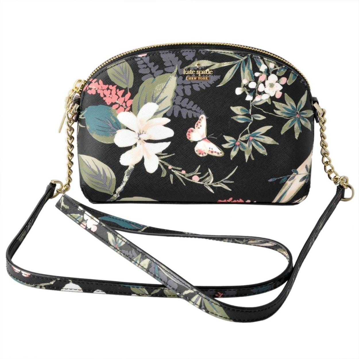 ケイトスペード Kate Spade PWRU6334 098 ボタニカルプリント ミニ ショルダーバッグ CAMERON STREET BOTANICAL hilli