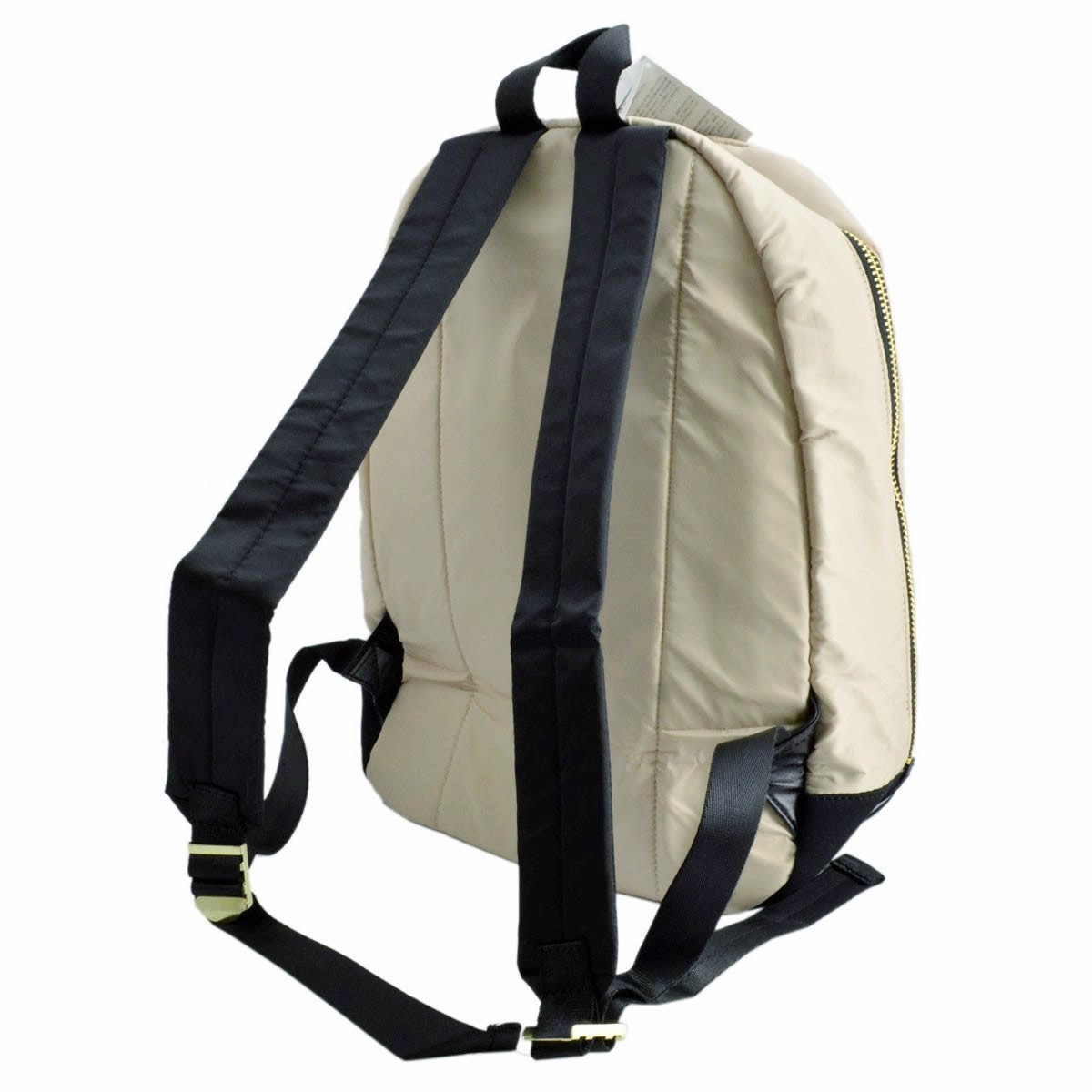 レガートラルゴ Legato Largo  LH-B1021-B/B 高密度ナイロン×ダイバー素材 ゴールドメタルZIP バイカラー リュックサック バックパック 【通勤通学】【A4】【正規品】