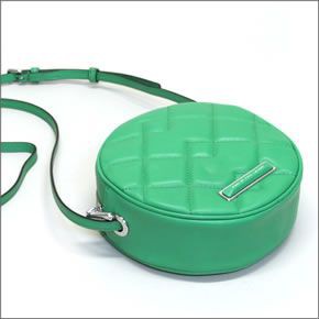 マークバイマークジェイコブス Jackson Shaped Up Quilted キルティングステッチ ミニ・ショルダーバッグ  ポシェット ラムレザー エメラルドグリーン ≪2014SS≫ M0003043 80613 Emerald