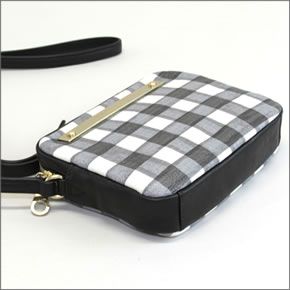 マークバイマークジェイコブス Goodbye Columbus Bruch Check Mireu ブラッシュ チェック ミレウ ミニ・ショルダーバッグ ≪2014AW≫ M0003370 80011 Black Multi