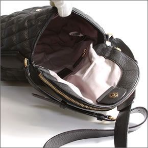 マークバイマークジェイコブス New Q Quilted Natasha キルティング ナターシャ ショルダーバッグ クロスボディ ≪2015SS≫ M0005482 001 Black