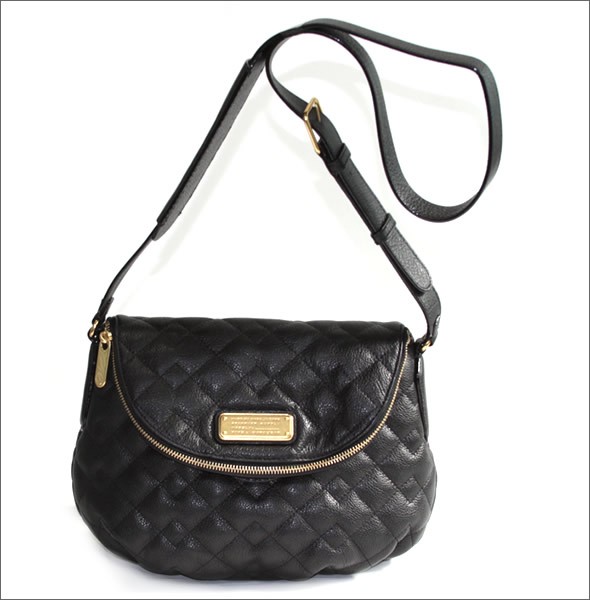マークバイマークジェイコブス New Q Quilted Natasha キルティング ナターシャ ショルダーバッグ クロスボディ ≪2015SS≫ M0005482 001 Black