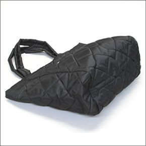 マークバイマークジェイコブス M0005323 001 Black Crosby Quilt Nylon Tote クロスビー キルティング ナイロン トートバッグ ≪2015AW≫ A4サイズ対応