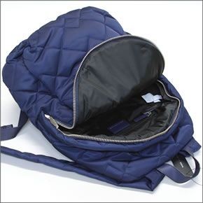 マークバイマークジェイコブス M0005324 484 India Ink Crosby Quilt Nylon Backpack クロスビー キルティング ナイロン バックパック リュックサック ≪2015AW≫ A4サイズ対応